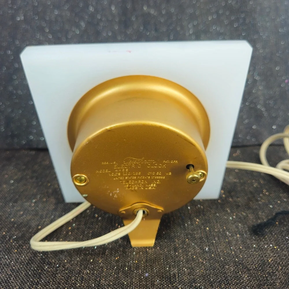 Vintage MCM Telechron Electric 